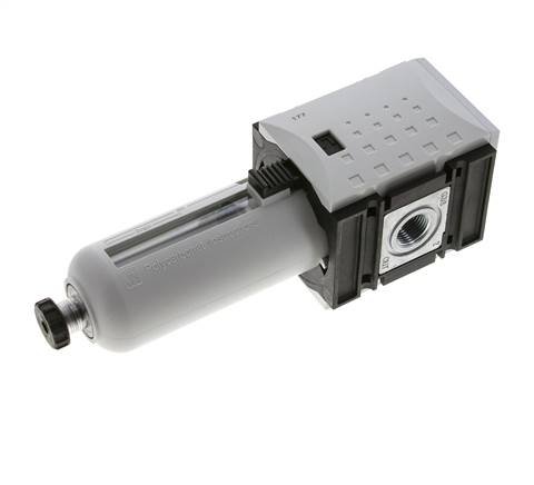 Filter 5microns G3/8'' 3500l/min Semi-Auto Polycarbonaat Futura 2