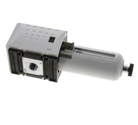 Filter 5microns G3/8'' 3500l/min Semi-Auto Polycarbonaat Futura 2