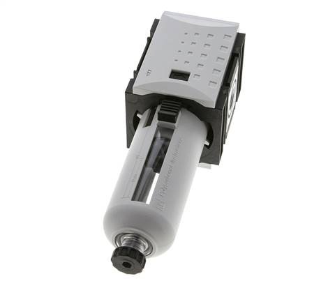 Filter 5microns G3/8'' 3500l/min Semi-Auto Polycarbonaat Futura 2