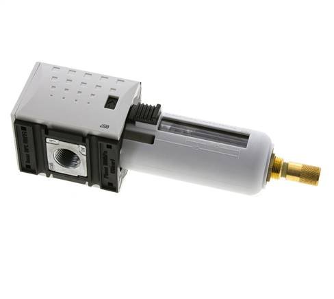 Filter 5microns G3/8'' 2200l/min Auto Polycarbonaat Futura 1