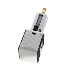 Filter 5microns G3/8'' 2200l/min Auto Polycarbonaat Futura 1