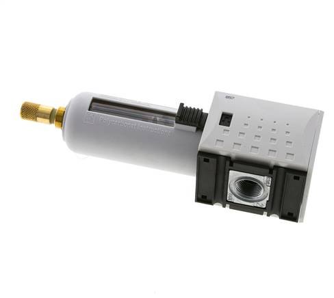 Filter 5microns G3/8'' 2200l/min Auto Polycarbonaat Futura 1