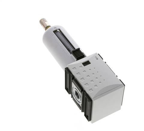 Filter 5microns G1/4'' 2200l/min Auto (Gesloten zonder druk) Polycarbonaat Futura 1