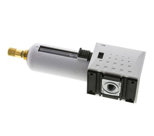 Filter 5microns G1/4'' 2200l/min Auto Polycarbonaat Futura 1