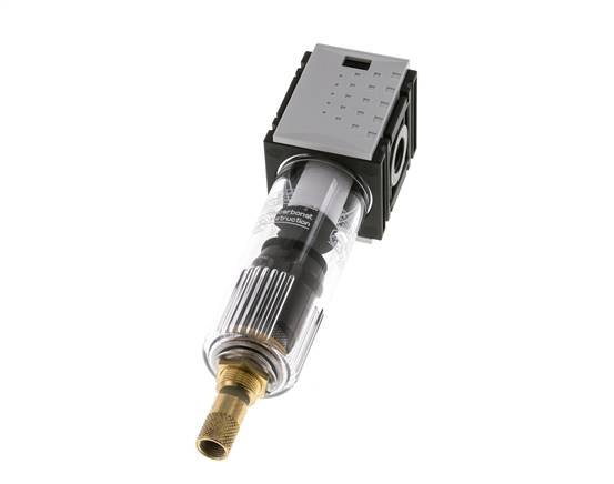 Filter 5microns G1/4'' 1000l/min Auto Polycarbonaat Futura 0