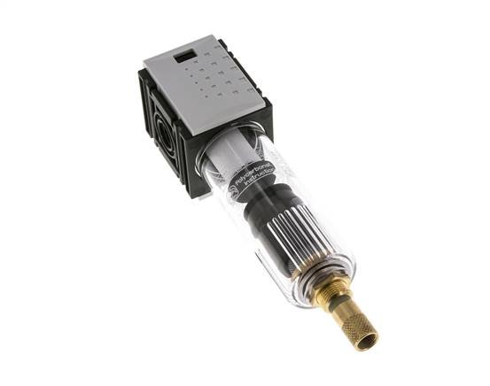 Filter 5microns G1/4'' 1000l/min Auto Polycarbonaat Futura 0