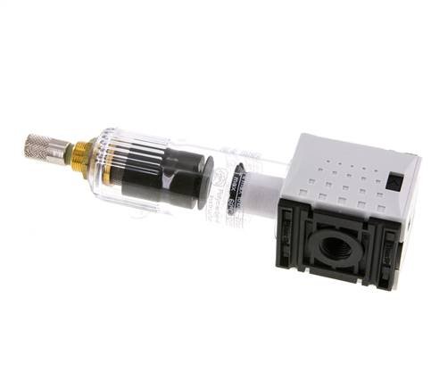 Filter 5microns G1/4'' 1000l/min Auto (Gesloten zonder druk) Polycarbonaat Futura 0