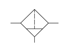 Voorfilter 0,3 micron G1/4'' 140l/min Semi-Auto Polycarbonaat Futura 0