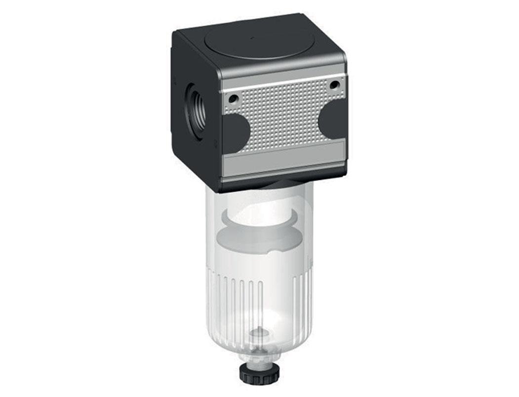 Filter 5microns G1/2'' 5850l/min Semi-Auto Beschermende Kooi Polycarbonaat Multifix 2