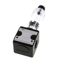 Filter 5microns G1/4'' 2000l/min Semi-Auto Polycarbonaat Multifix 1