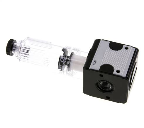 Filter 5microns G1/4'' 2000l/min Semi-Auto Polycarbonaat Multifix 1