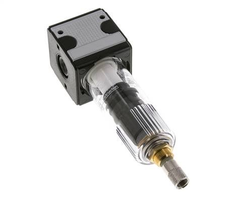 Filter 5microns G1/4'' 2000l/min Auto (Gesloten zonder druk) Polycarbonaat Multifix 1