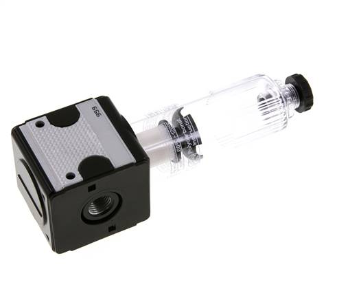 Filter 5microns G1/4'' 2000l/min Semi-Auto Polycarbonaat Multifix 1