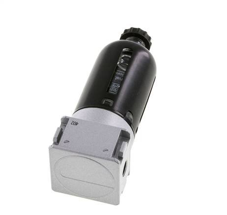 Filter 5microns G1/8'' 1000l/min Semi-Auto Beschermende Kooi Polycarbonaat Multifix 0