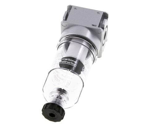 Filter 5microns G1/8'' 1000l/min Semi-Auto Polycarbonaat Multifix 0