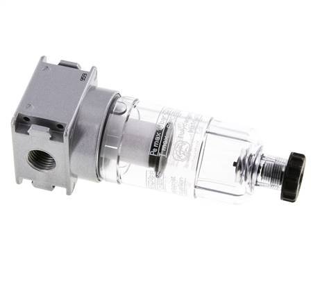 Filter 5microns G1/4'' 1000l/min Semi-Auto Polycarbonaat Multifix 0