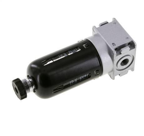 Filter 5microns G1/8'' 1000l/min Semi-Auto Beschermende Kooi Polycarbonaat Multifix 0