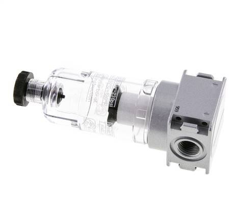 Filter 5microns G1/4'' 1000l/min Semi-Auto Polycarbonaat Multifix 0