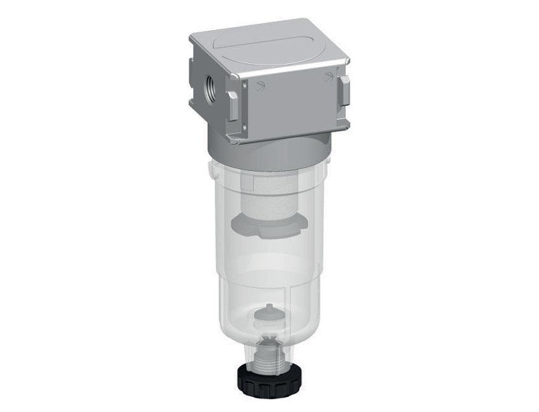Filter 5microns G1/4'' 1000l/min Auto (Gesloten zonder druk) Polycarbonaat Multifix 0