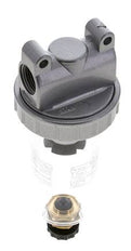 Filter 5microns G3/8'' 800l/min Semi-Auto Polycarbonaat Standaard 1