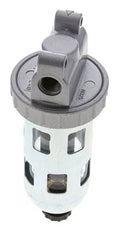Filter 5microns G1/4'' 800l/min Semi-Auto Beschermende Kooi Polycarbonaat Standaard 1