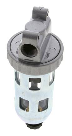 Filter 5microns G3/8'' 800l/min Semi-Auto Beschermende Kooi Polycarbonaat Standaard 1