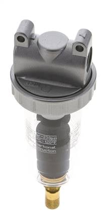 Filter 5microns G3/8'' 800l/min Auto Polycarbonaat Standaard 1