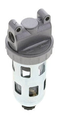 Filter 5microns G1/4'' 800l/min Semi-Auto Beschermende Kooi Polycarbonaat Standaard 1
