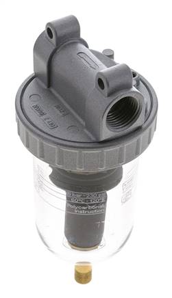 Filter 40micron G1/2'' 3100l/min Auto Polycarbonaat Standaard 2