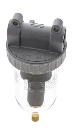 Filter 40micron G1/2'' 3100l/min Auto Polycarbonaat Standaard 2