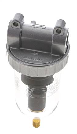 Filter 40microns G3/8'' 3100l/min Auto Polycarbonaat Standaard 2