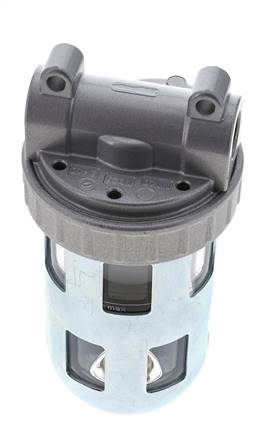 Filter 40microns G3/8'' 3100l/min Semi-Auto Beschermende Kooi Polycarbonaat Standaard 2