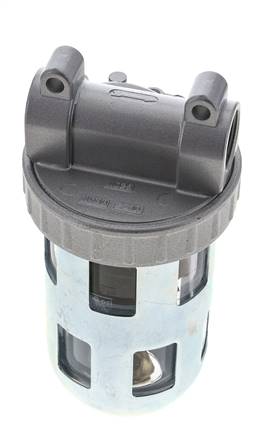 Filter 40micron G1/2'' 3100l/min Semi-Auto Beschermende Kooi Polycarbonaat Standaard 2