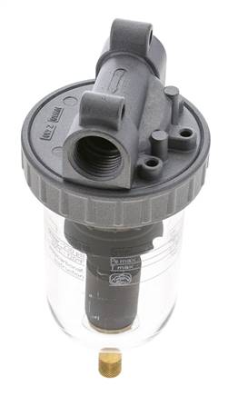 Filter 40micron G1/2'' 3100l/min Auto Polycarbonaat Standaard 2