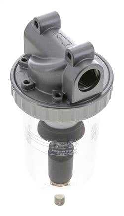 Filter 5microns G1/2'' 4000l/min Auto (Gesloten zonder druk) Standaard Polycarbonaat 3