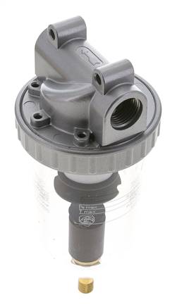 Filter 5microns G1/2'' 4000l/min Auto Polycarbonaat Standaard 3