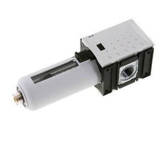 Actief koolstoffilter G3/8'' 470l/min zonder afvoer Polycarbonaat Futura 1