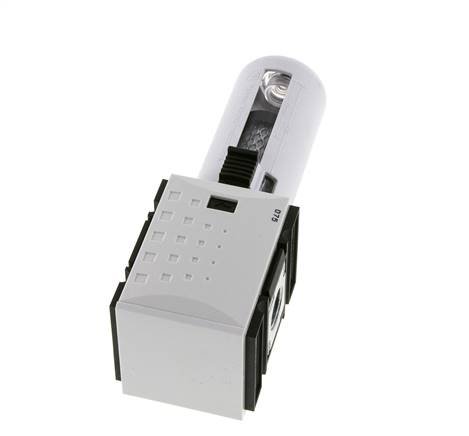 Actief koolstoffilter G3/8'' 470l/min zonder afvoer Polycarbonaat Futura 1