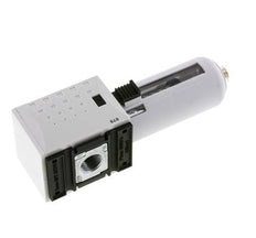 Actief koolstoffilter G3/8'' 470l/min zonder afvoer Polycarbonaat Futura 1