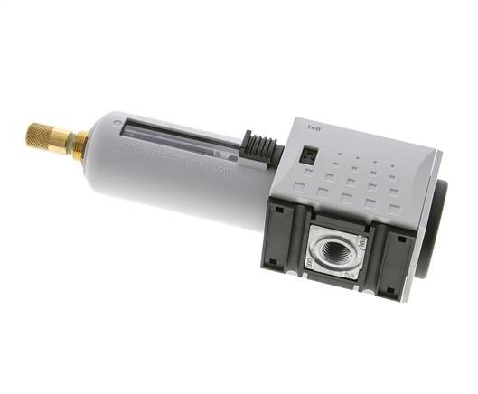 Voorfilter 0.3micron G1/4'' 300l/min Auto Polycarbonaat Futura 1
