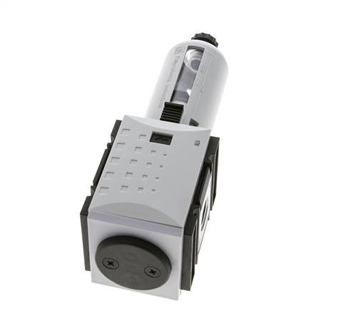 Voorfilter 0.3micron G1/2'' 500l/min Semi-Auto Polycarbonaat Futura 2