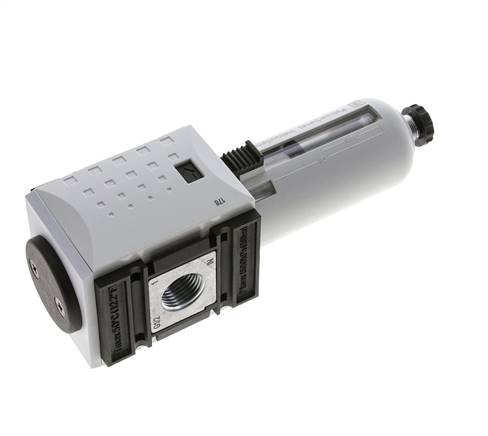 Voorfilter 0.3micron G1/2'' 500l/min Semi-Auto Polycarbonaat Futura 2