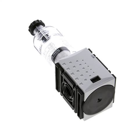 Voorfilter 0,3 micron G1/4'' 140l/min Semi-Auto Polycarbonaat Futura 0