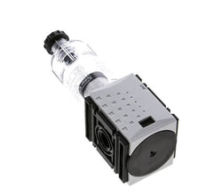 Voorfilter 0,3 micron G1/4'' 140l/min Semi-Auto Polycarbonaat Futura 0