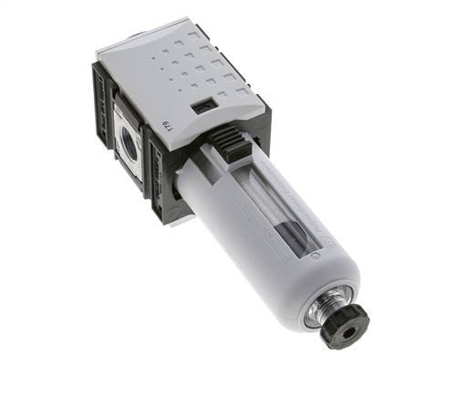 Voorfilter 0.3micron G3/8'' 300l/min Semi-Auto Polycarbonaat Futura 1