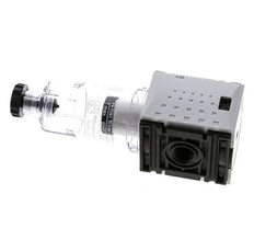 Voorfilter 0,3 micron G1/4'' 140l/min Semi-Auto Polycarbonaat Futura 0