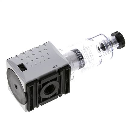 Voorfilter 0,3 micron G1/4'' 140l/min Semi-Auto Polycarbonaat Futura 0