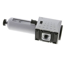 Voorfilter 0.3micron G3/8'' 300l/min Semi-Auto Polycarbonaat Futura 1