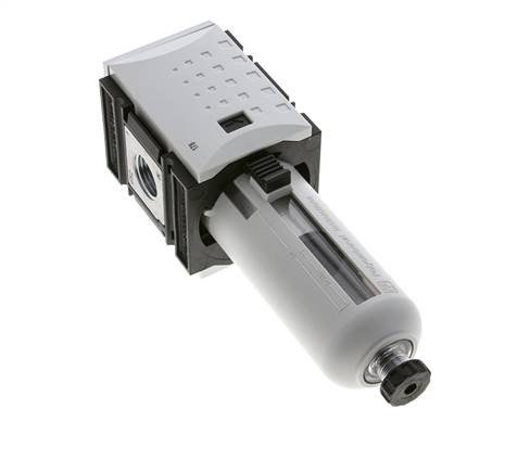 Voorfilter 0.3micron G1/2'' 500l/min Semi-Auto Polycarbonaat Futura 2