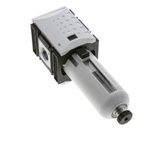 Voorfilter 0.3micron G1/2'' 500l/min Semi-Auto Polycarbonaat Futura 2